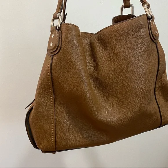 Coach Eddie shoulder bag purse slouch pepplestone - Picture 4 of 14